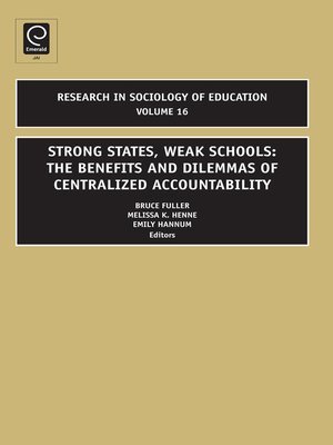 cover image of Research in Sociology of Education, Volume 16